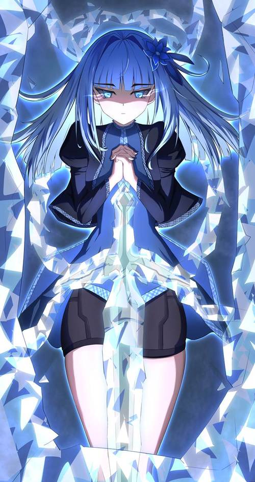 AcFan官网冰晶剑娘弹幕主视觉